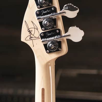 Fender Limited Edition 50th Anniversary Steve Harris Signature Precision Bass - Satin Black with Gig Bag image 6