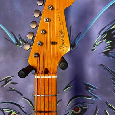 USED 2009 Fender Custom Shop Stratocaster 1956 Relic - Dessert Sand image 3