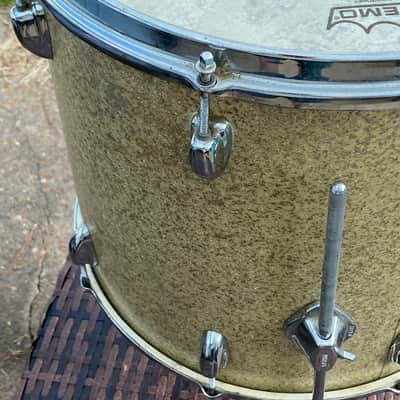 MIJ Stewart 16” Floor Tom 1960s - Silver Sparkle image 7