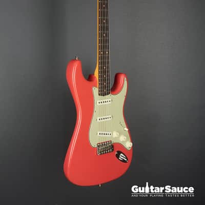 Fender Custom Shop Vintage Custom 59 Stratocaster Time Capsule 2025 - Fiesta Red Faded Aged (COD 1924NG) image 5