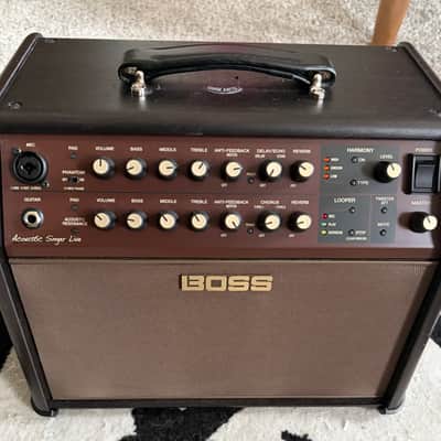 Boss ACS-LIVE Acoustic Singer Live 60w 1x6.5" Guitar Combo 2017 - Present - Brown image 2