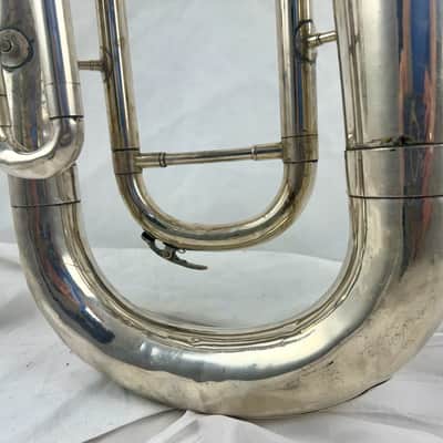 Yamaha YEP-201S Standard Euphonium 2000s - Silver-Plated image 3