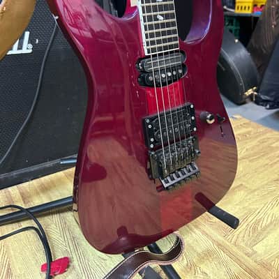 Caparison Dellinger Prominence MF 2019 - Present - Transparent Spectrum Red image 2