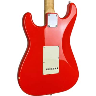 Fender Japan ST-STD Stratocaster 1992-1993 - Red - Vintage image 5