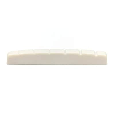 Graph Tech TUSQ XL Fender Style Flat Bottom Slotted Nut image 2