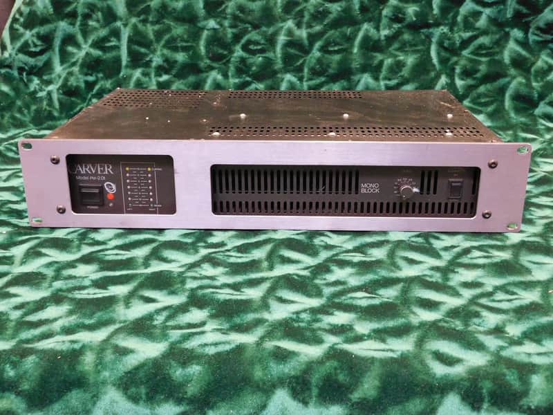 Carver Model PM 2.0t 1000w Power Amp /// NICE! | Reverb