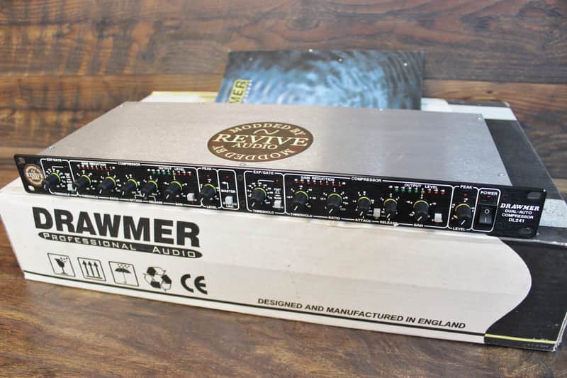 Revive Audio Modded: Drawmer Dl241, Dual Compressor, Limiter, Gate, Hot Rodded! image 1