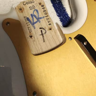Fender AVRI '57 Precision W/Vintage Warmoth Neck 2017 Translucent White image 13