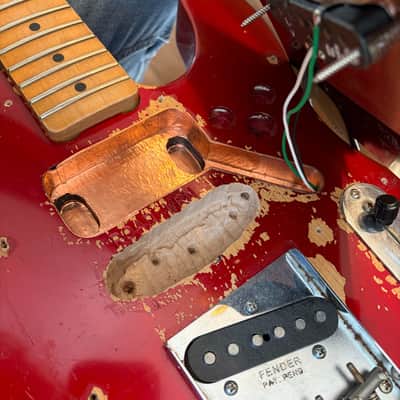 Fender Road Worn Telecaster, Jason Isbell Signature Pickups, Candy Apple Red image 12