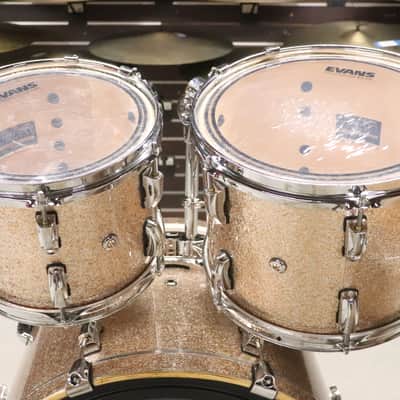 Pearl 4pc Vision Drum Kit Set Champaign Sparkle 22/16/12/10" image 11