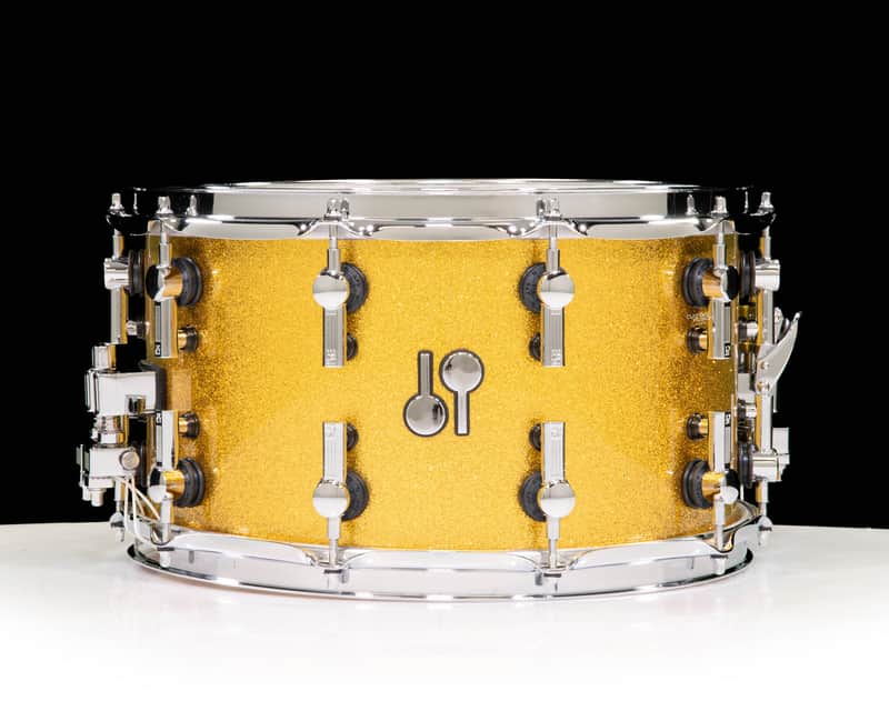 Sonor SQ2 14x8 Heavy Maple Snare - Gold Sparkle Lacquer image 1