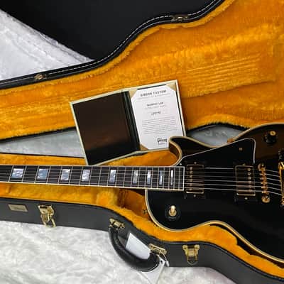 NEW! Gibson Custom Shop Murphy Lab '68 Les Paul Custom Reissue Ultra Light Aged Ebony Authorized Dealer - 9.6 lbs - G07313 image 14
