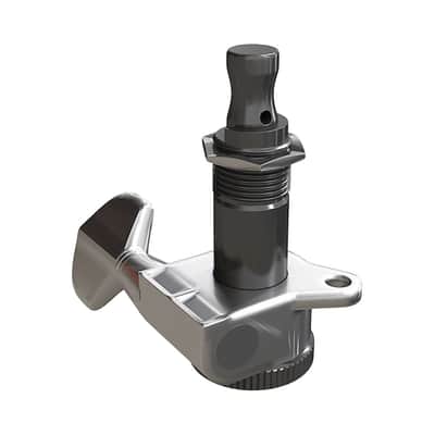 D'Addario Auto-Trim Locking Tuners 6 In-Line Right Handed (Chrome) image 3