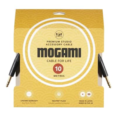 Mogami 1/4 TRS Jack to 1/4 TRS Jack Cable - 10M (J3-25340-J3-10) image 1