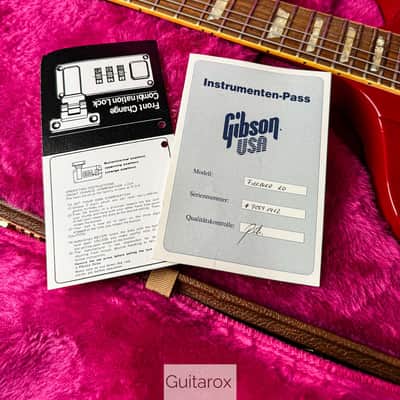 1991 Gibson Firebird V Cardinal Red image 18