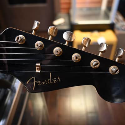 Fender Custom Shop LTD Dual Mag II Stratocaster Relic 2021 - Aged Black over 3-Color Sunburst #3023 image 6
