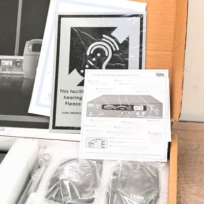 Listen Technologies Listen 3-Channel RF Value Package (72 MHz) CG01J25 image 24