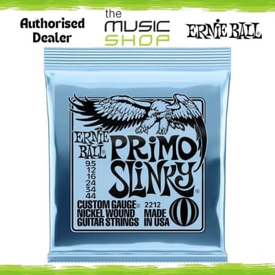Ernie Ball Primo Slinky 9.5-44 Nickel Wound Electric Guitar Strings - 2212 image 1