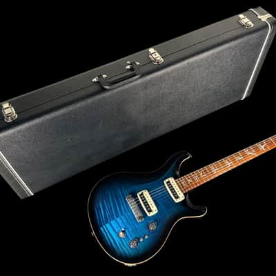 2023 Paul Reed Smith PRS Paul's Guitar Flame Top with Brushstroke Inlays ~ Blue Burst image 12