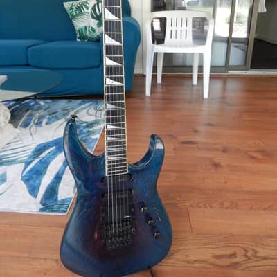 Jackson Soloist SL1 1990 Eerie Dess Swirl OHSC image 1