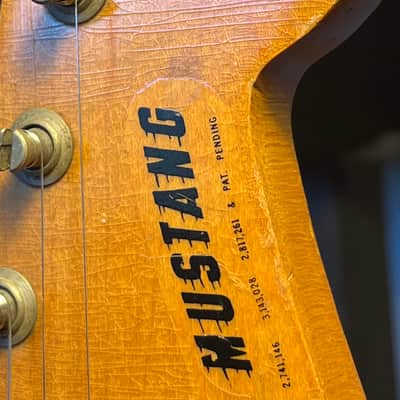 Fender Mustang Guitar 1965, Refinished image 6