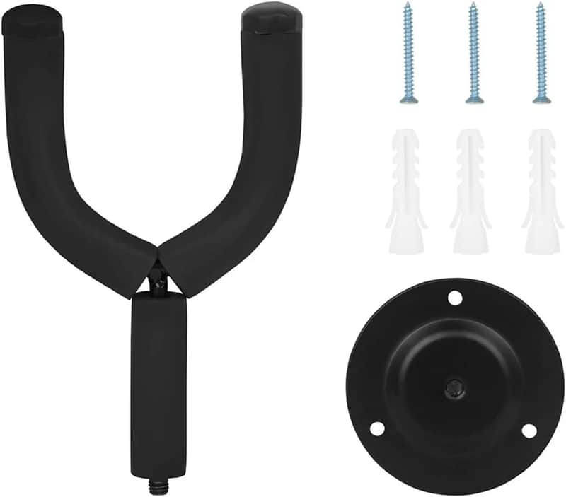 New Guitar Wall Mount Hanger Universal Holder Stand Hook For Guitar Display image 1