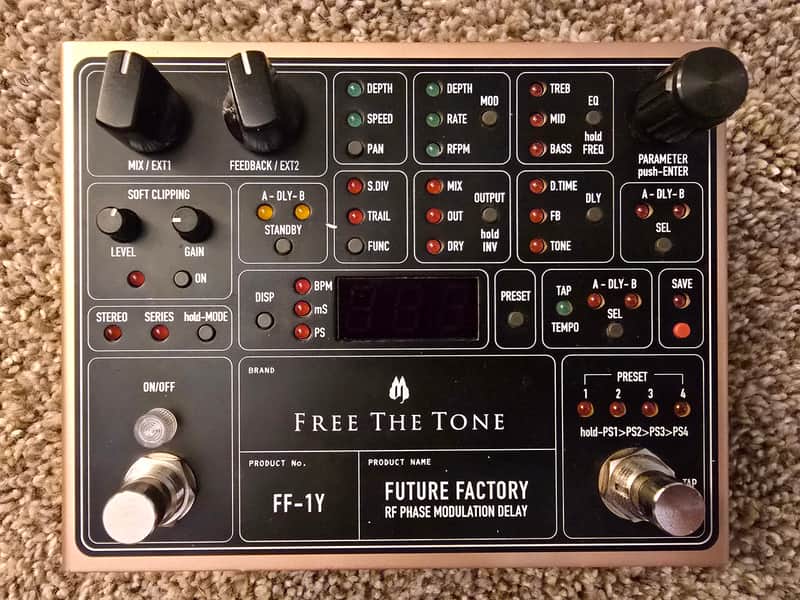 Free The Tone FF-1Y Future Factory RF Phase Modulation Delay image 1