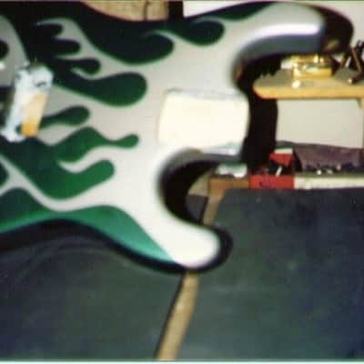 Bon Jovi - Richie Sambora owned 1987 Custom Kramer Custom Pacer 1987 Champagne Flip / Flop Flamed image 12