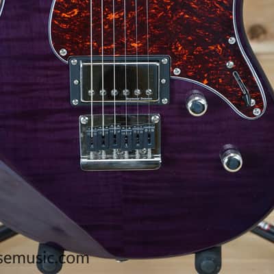 Yamaha PAC611HFM Pacifica - Trans Purple image 5