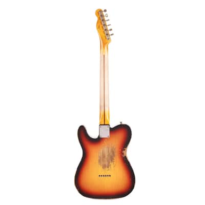 Fender Custom Shop 1955 Telecaster Heavy Relic 2-Tone Sunburst over Blonde Masterbuilt Andy Hicks image 3