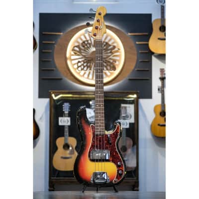 1964 Fender Precision Bass sunburst image 2