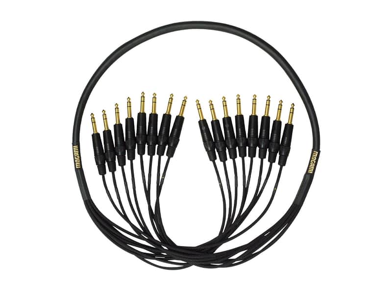 Mogami Gold 8 TRSTRS-25 1/4" TRS Snake - 25FT [DEMO] image 1