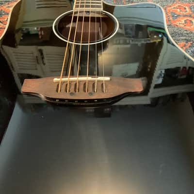 Ovation Applause E-Acoustic Guitar Wood Classics AED96-5HG Black Gloss Electro image 2