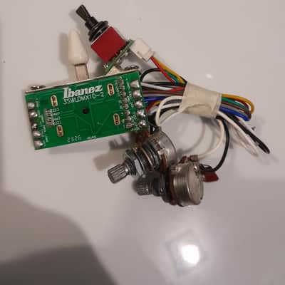 Wiring Ibanez Dynamix10-2 3SWLDMX10 5 way Switch image 1