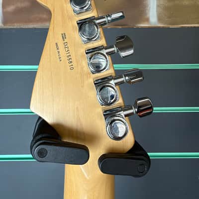 Fender American Deluxe Stratocaster HSS Amber 2006 Electric Guitar image 11