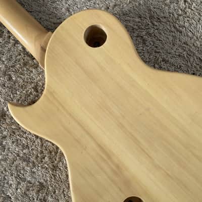 Harley Benton LP Style Semi Finished Guitar Project, Maple Neck, Rosewood Fingerboard image 11