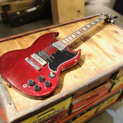 Gibson SG Standard with Ebony Fretboard 1972 - 1985 - Cherry image 2