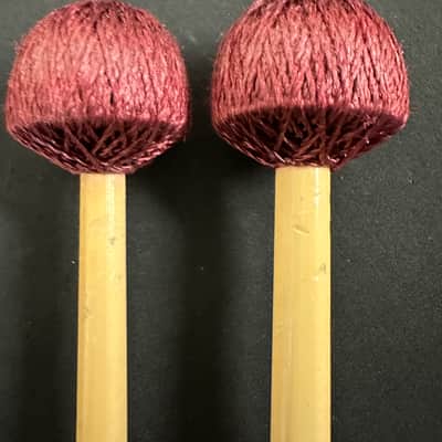 Innovative Percussion RFS420 Hard Vibe Mallets-Rattan Handles, 1 PAIR-EXCELLENT image 4