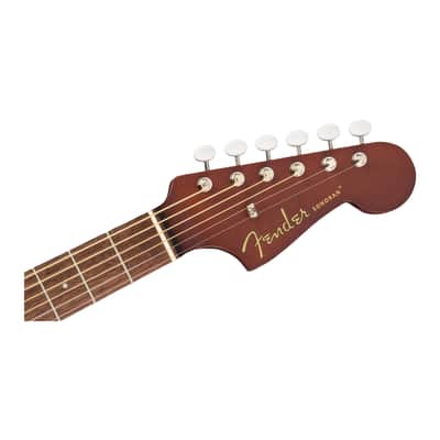 Fender Sonoran Mini Natural Acoustic Guitar with Bag, Strap, Cable, Stand, Tuner, Strings, Focus On Guitar, Guitar Picks and Prepaid Card Bundle image 13