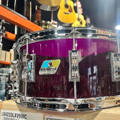 Ludwig Vistalite 2024 Limited, Snare Drum, 6.5" x 14" - Purple, Auth Dlr, Free Ship image 1