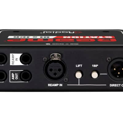 Radial Reamp Station  Combination Active Direct Box and Reamp JCR image 2