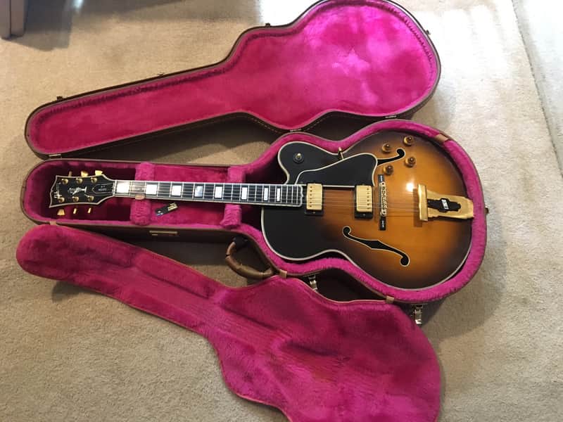 1990 All Original Gibson Custom Shop L-5 CES w/OHSC - Sunburst image 1