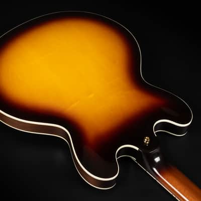 2009 Gibson Memphis ES-345 Stereo Reissue - Vintage Sunburst | USA Semi-Hollow Classic '57 Humbuckers Varitone Switch | OHSC image 14