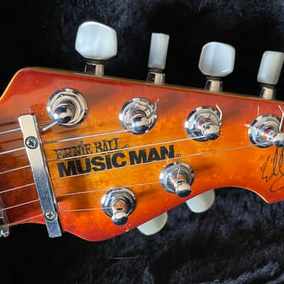 Music Man EVH Eddie Van Halen 1993 sunburst image 4