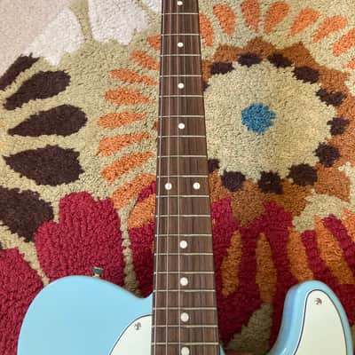 Fender Japan FSR Hybrid 60s Telecaster P90 Electric Guitar, Sonic Blue image 9