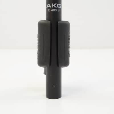 AKG C 480 B Condenser Microphone CK63 ULS Cardioid Capsule w/Clip C480B image 2