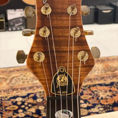 Framus AK74 Custom Shop Lefty  2007  Flame Koa Solid Top image 7