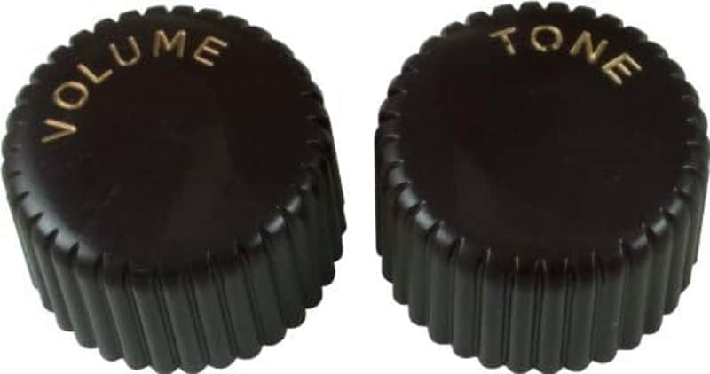 Knob - Vintage Brown Cupcake 1 Volume, 1 Tone image 1