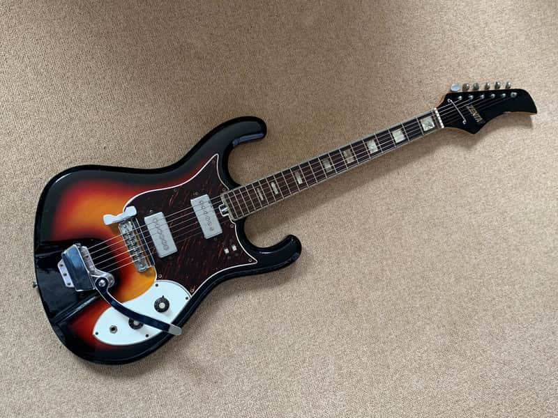 Zenta 1960’s Guitar Japan SUNBURST image 1