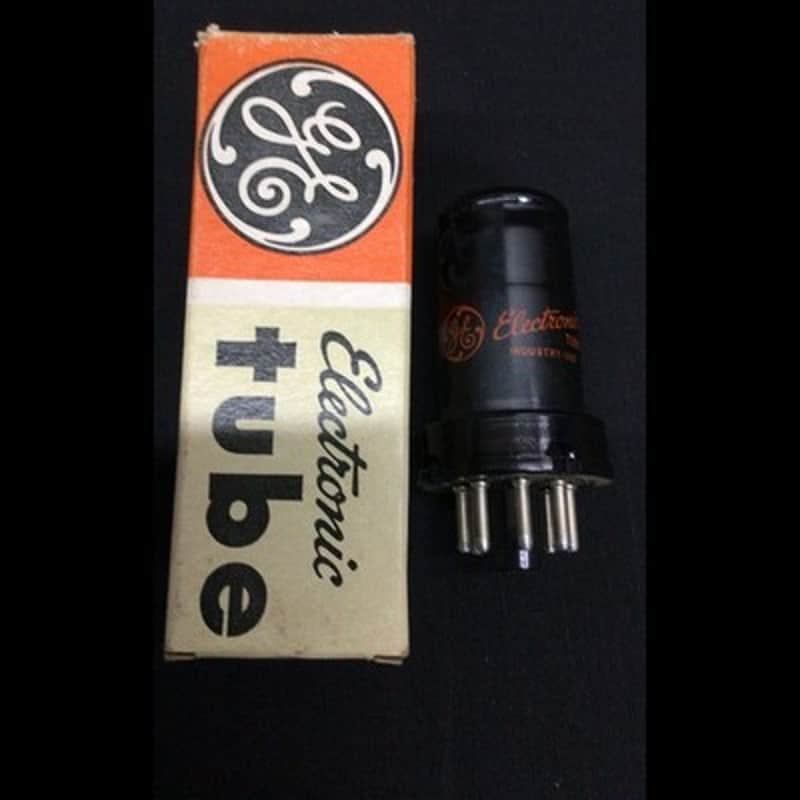 NOS GE 6SJ7 Metal Radio Amplifier Vintage Vacuum Tube TESTED C.9571 image 1